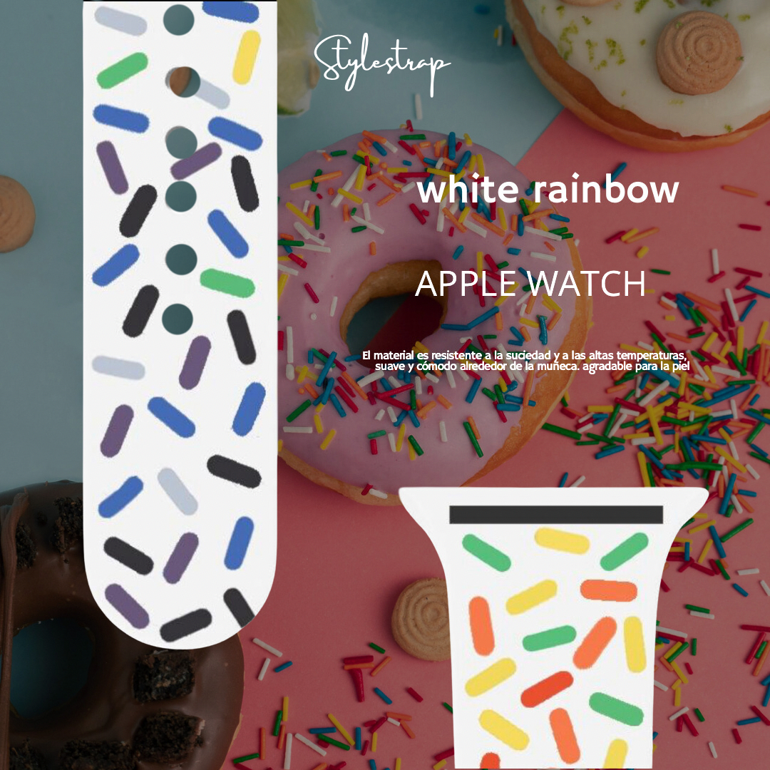 Cake , correa de silicona virutas para apple watch