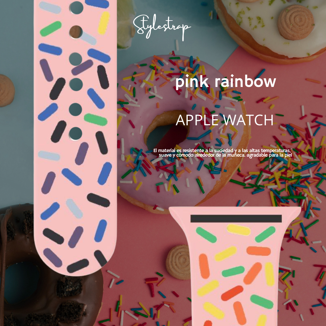 Cake , correa de silicona virutas para apple watch