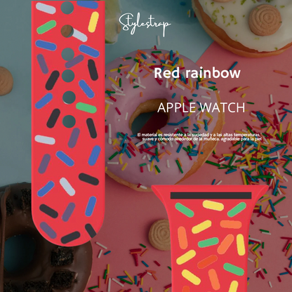 Cake , correa de silicona virutas para apple watch