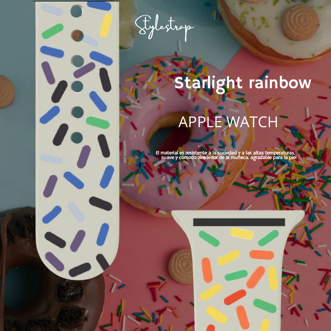 Cake , correa de silicona virutas para apple watch