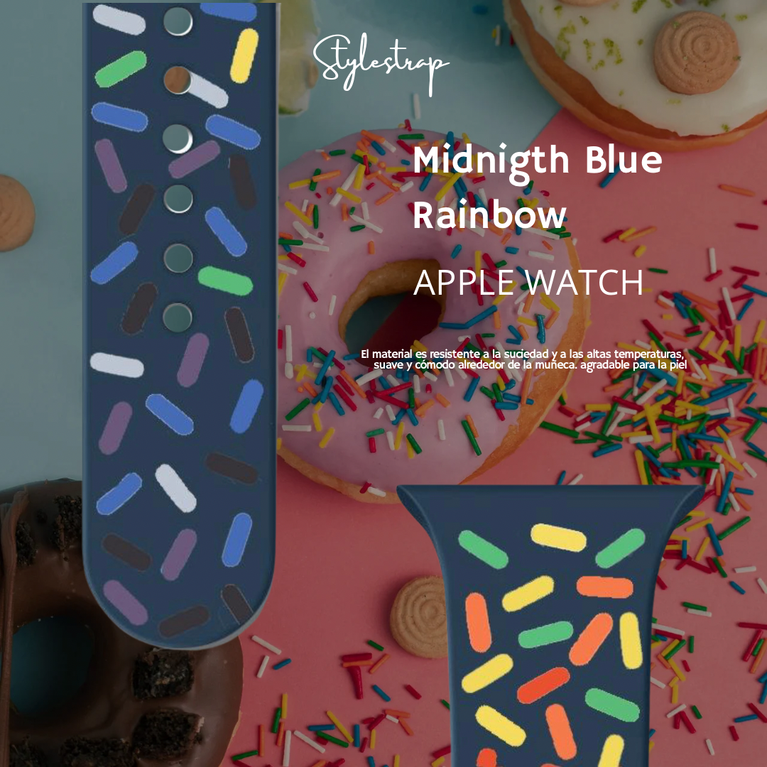 Cake , correa de silicona virutas para apple watch